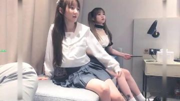 太子探花极品约了两个萝莉萌妹双飞女仆JK装，一起口交舌吻69舔逼骑乘后入轮换着操