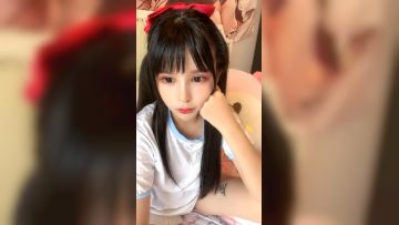 (甜美女神)害羞的可爱萝莉露脸大尺度秀，雪白美乳与白虎一线天掰穴、狗爬样样来