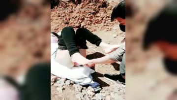 最新户外啪啪推荐〖虎妹儿〗娇嫩小妹户外约炮上坡上席地而战就地解决抱着操废墟房无套后入又干一炮第01集