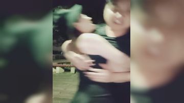 非常风骚的少妇和炮友深夜在户外露出口回到车里车震啪啪十分淫荡第01集