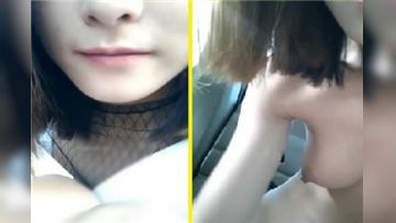 清秀美乳主播来大姨妈还和网友来户外无套车震