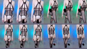 斗鱼主播 高颜性感嫩妹 小涵涵 定制超大尺度全露自摸紫薇福利 微信福利定制 (1)