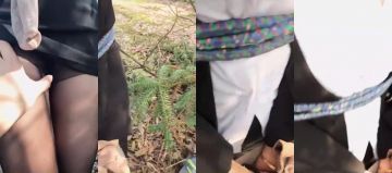 户外主播女王 木兰、叶子姐姐 大合集 微信福利 26,户外绳绑1(5分钟)