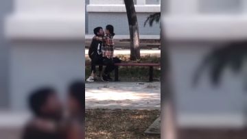 【完整版】山东财经大学曝出高中生混入校内野战