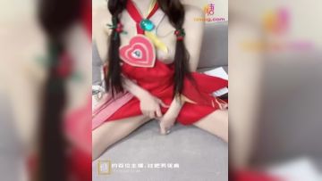 ✿高能萝莉✿极品玲珑曼妙网红美少女▌安安老师▌Cos王者荣耀大乔水晶阳具速攻粉嫩小穴少女逼真是妙呀