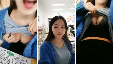 极品校花【身高176小学妹】,课堂脱裤露奶,紧张刺激差点被发现,回宿舍拉上蚊帐露出一线天鲍鱼和粉嫩咪咪