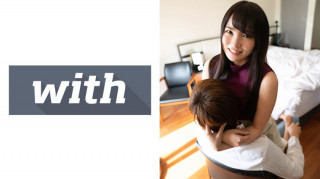 358WITH-076 Aoi 19岁 S-Cute With 穿著比平常更成熟的无袖针织物。感觉到您身边的汗水