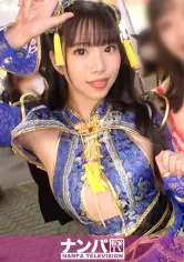 【渋谷ハロウィン2021】二人组コスプレ美女をナンパ成功！エロチャイナ服を着たスレンダー美脚のお姉さんは攻めも受けも両方イケる万能选手！乳首いじりのテクもオマ●コの敏感具合もカンペキ！ gana-2612