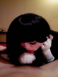 国产CD系列骚货小吟吟白色蕾丝手套约炮口硬直男被后入