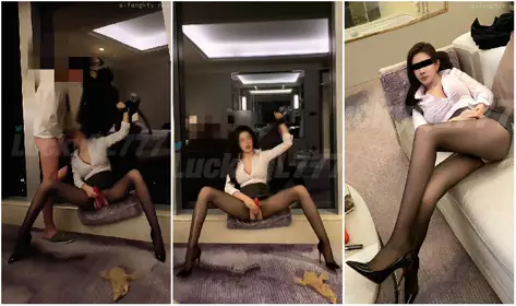 顶级淫妻『Lucky』专属新作《黑丝OL秘书和两位老板面对面自慰》怼操浪叫～全程语言刺激拉满…