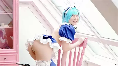 重金购买【网红_米莎】全网首发【颠倒兔女郎】之【可爱诱惑_变态的身体按摩】高清无水原版