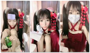 双马尾清纯外表！ 70多斤娇小身材，JK装白丝袜，玻璃棒假屌轮番抽插 - 伊莉影片区