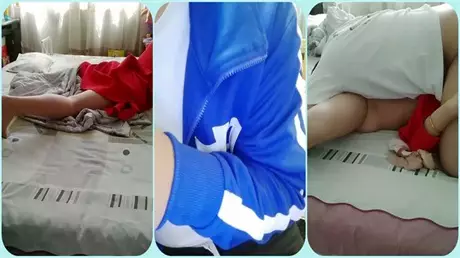 真实刺激嫂子剧情演绎强行扒下嫂子的内裤舔她骚逼听...