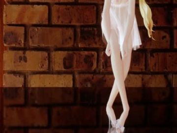 白裙子拉珠兔兔萌新布料EEVEE第五期