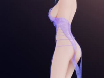 透着粉嫩嫩的巨兔兔布料EEVEE 第四十七期