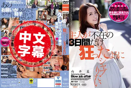 DFDM-026DFDM-026 主人不在的3日间想疯狂般舔棒 向井蓝 向井蓝