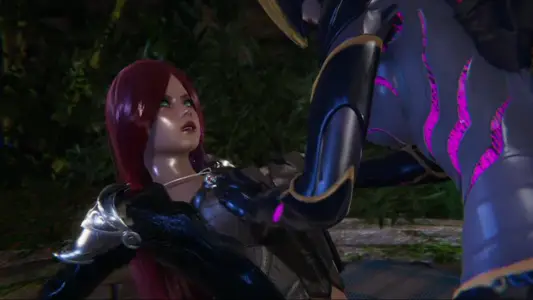 3D英雄联盟扶她凯莎操卡特